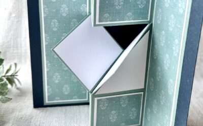 Fun Fold Karte in den neuen In Color